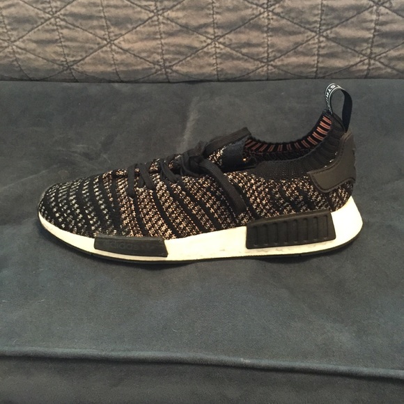 adidas Other - Adidas NMD R1 STLT Black Grey Solar Red